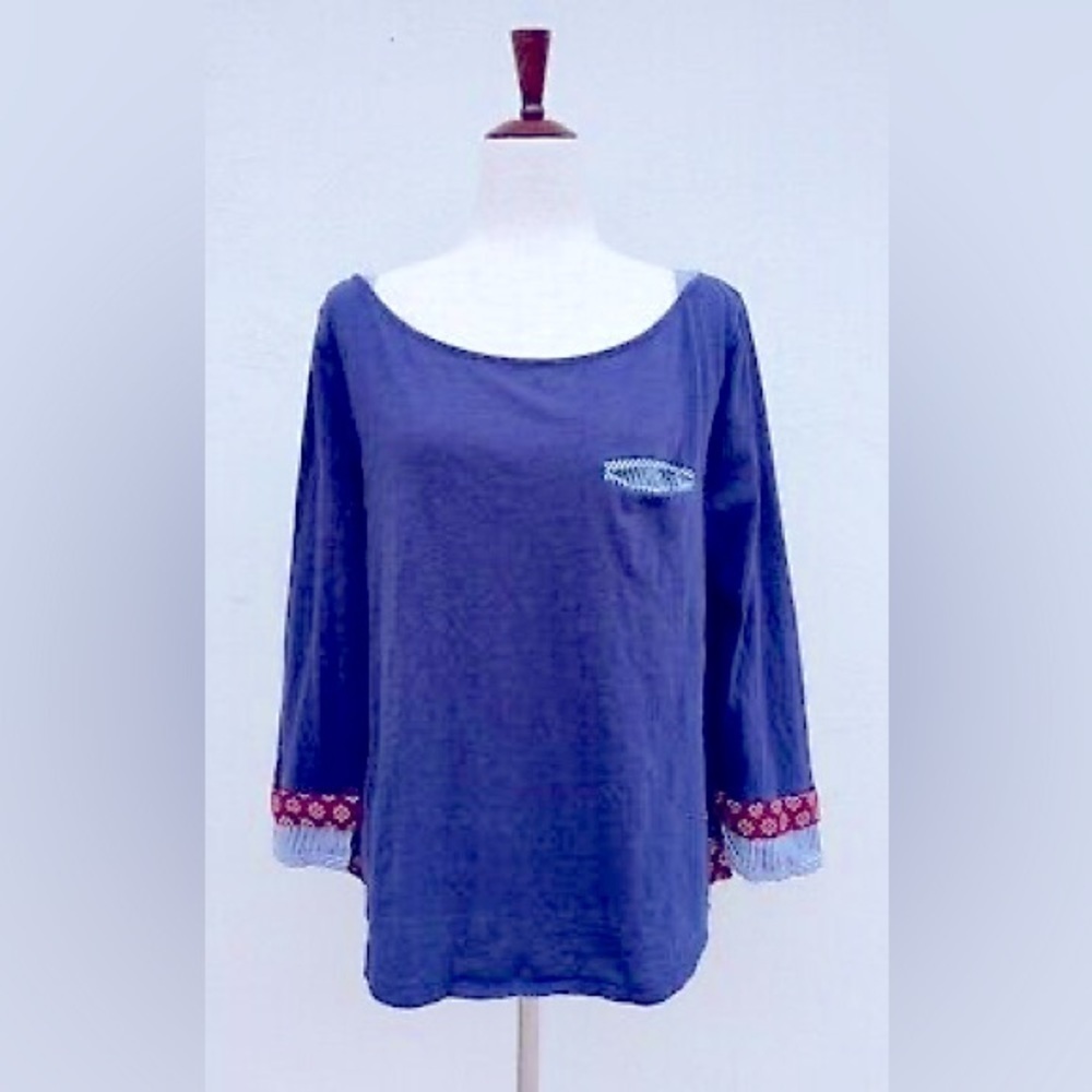 Anthropologie Size M Little Yellow Button Top
